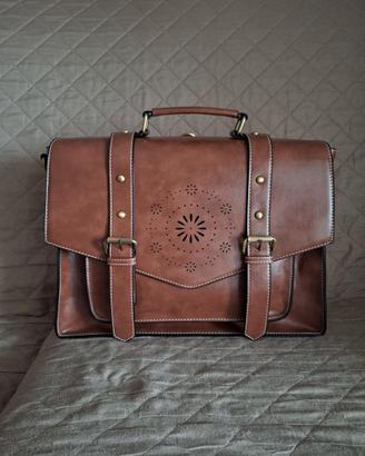 Borsa cartella in ecopelle Ecosusi