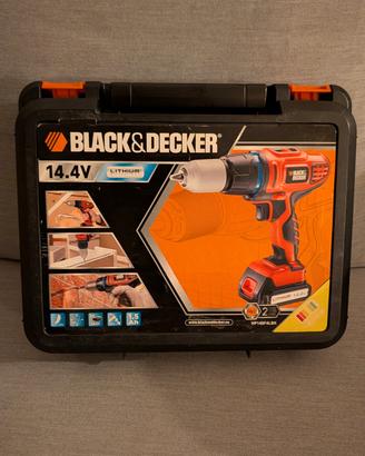 Trapano avvitatore Black e Decker 14.4 V