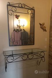 Anticamera in ferro battuto