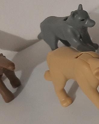 Tris Animali Playmobil Originali Collezione