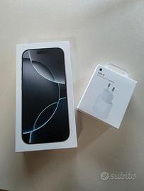Iphone 16 PRO White Titanium 128GB + caricatore