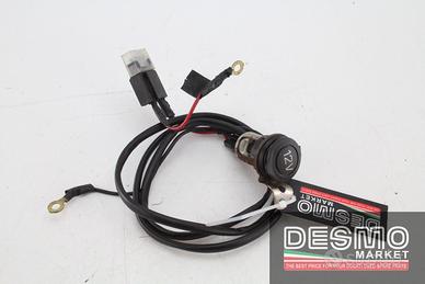 Presa accendisigari universale moto con portafusib