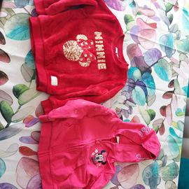 Due felpe minnie bambina