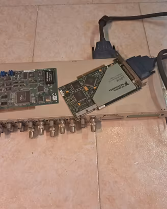 PCI-6036E e il BNC-2090 National instrument