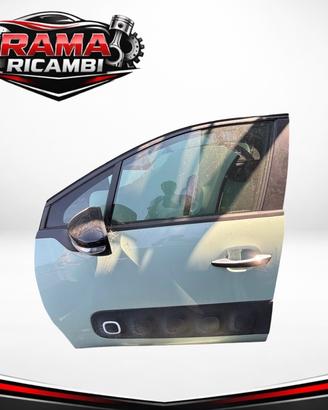 Portiera Porta Anteriore Sinistra Citroen C3 2016-