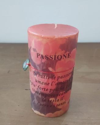 Candela profumata con bracciale