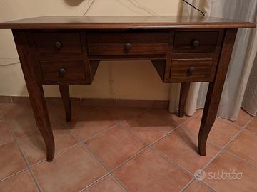 Scrivania arte povera