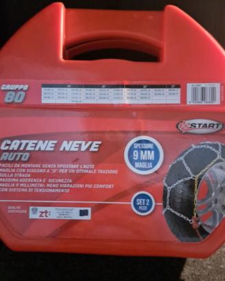 Catene da neve Gruppo 80  9mm