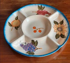 Antipastiera ceramica vintage
