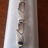 Bracciale maschile in argento 925/1000