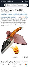 coltello da cucina chef professionale 