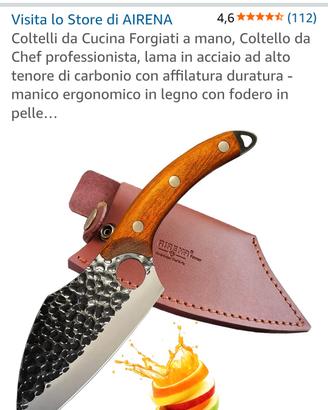 coltello da cucina chef professionale 
