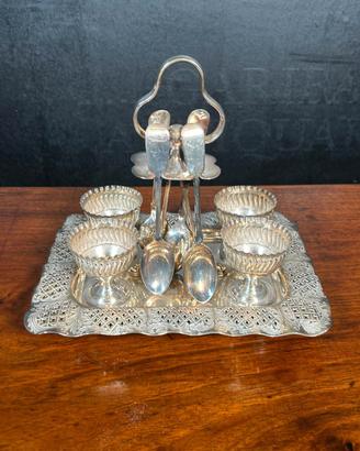 Set Antico Inglese Sheffield Fine '800