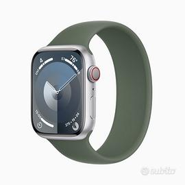 Apple watch serie 9 accaio gps / sim