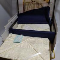 corredo completo lenzuola con copriletto matrimoni