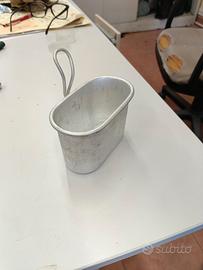 gavetta militare vintage, tris posate 