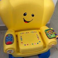 Seggiolino con musica fisher price