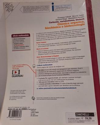 Chimica organica, biochimica e biotecnologie 