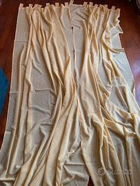 Tenda a due teli gialla