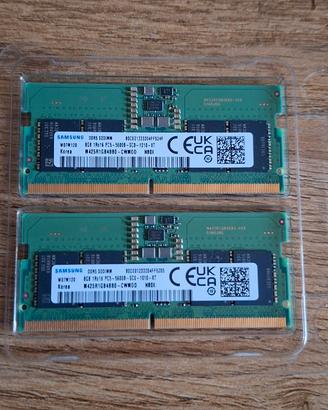 RAM 8GB X 2 SAMSUNG