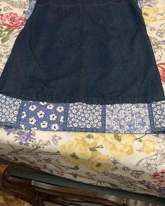 Veste donna Jeans smanicata Zara taglia XL