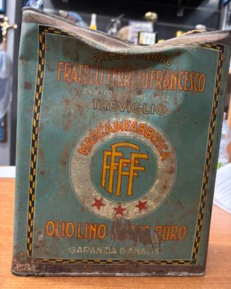 Latta Olio d’Epoca "Fratelli Ferri" Treviglio