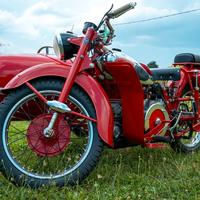 Moto Guzzi ASTORE 500 SIDECAR - Anni 50