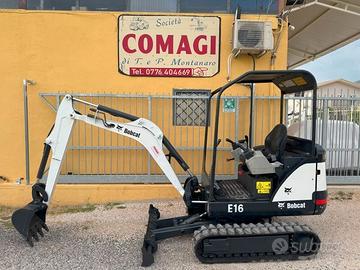 MINIESCAVATORE BOBCAT E16 BLACK LIMITED EDITION 20