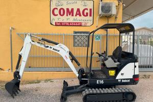 MINIESCAVATORE BOBCAT E16 BLACK LIMITED EDITION 20