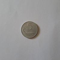 5 Lire Italma 1956 - Molto Rara