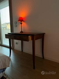 Tavolo Scrittoio Noce Massello - Epoca 1790-1820