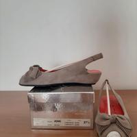Scarpa Pas de rouge bassa camoscio beige 37 1/2