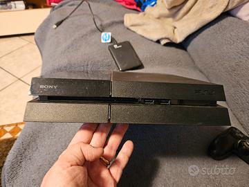 Playstation 4  joystick e hard disk esterno 1 tera