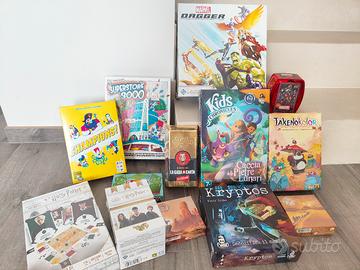 Giochi da tavolo assortiti