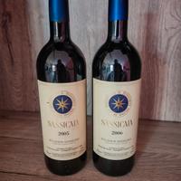 lotto vino sassicaia 2008