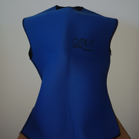 Sottomuta smanicato Omer Blu