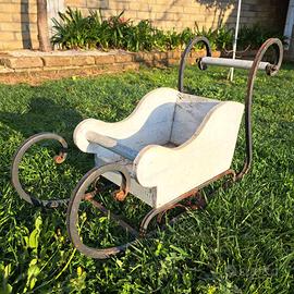 Slitta Arredo Giardino - #Vintage