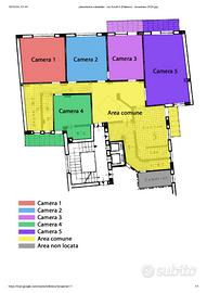 Camere per giovani studentesse fuori sede