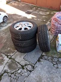 Fiat punto cerchi più gomme a 90%