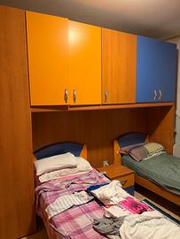 Camera da letto con due etti singoli