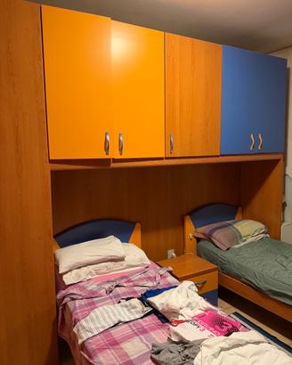 Camera da letto con due etti singoli