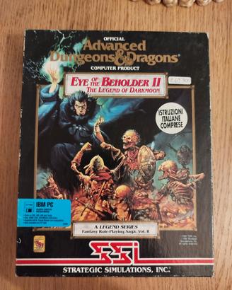 Eye of the beholder2 the Legend of darkmoon pc box