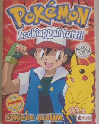 Album figurine Merlin Pokémon anni 90