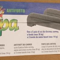 Portasci 5 posti GEV NUOVO