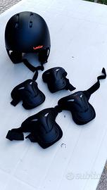 Casco per bici/skate + protezioni