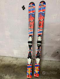 Sci regolabili da bambino/ragazzo Spiderman 125cm