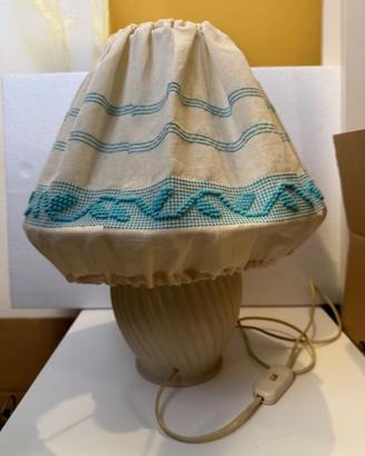 Lampada vintage artigianato sardo