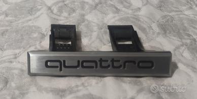 Badge audi quattro 
