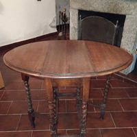 Tavolino antico ripiegabile