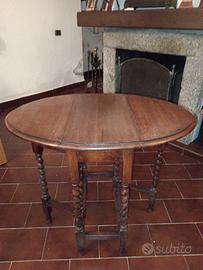 Tavolino antico ripiegabile